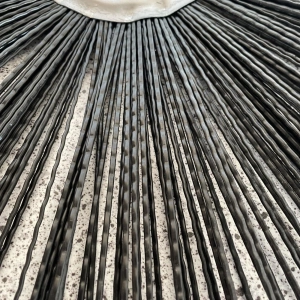 Re-genereret børstering