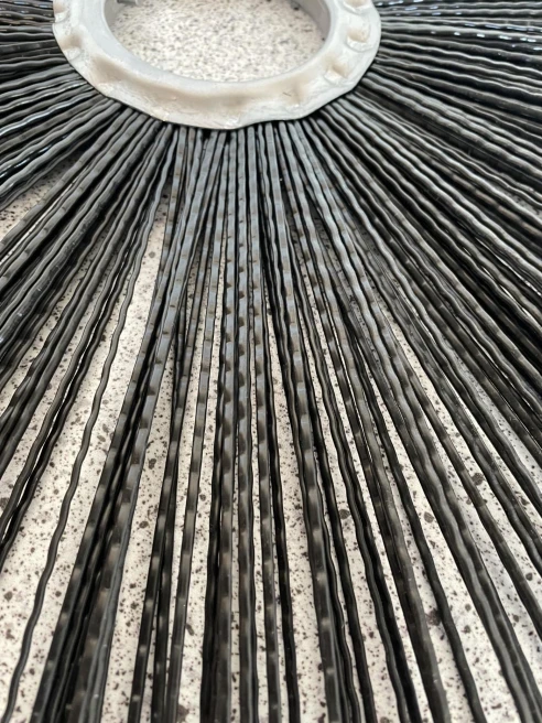 Re-genereret børstering